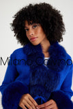 Knitwear w/ Finnish Fur (Ice Blue)