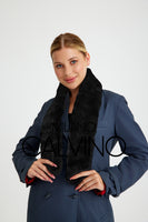 Chincilla Rexx Scarf (Black)