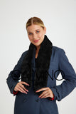 Chincilla Rexx Scarf (Black)