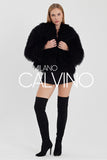 Gerçek Tibet Furü Women’s Jacket - Black - Milano Calvino image 4