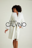 Cashmere Coat (White) - Milano Calvino image 5
