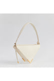 Threee Genuine Leather Bag - Butter Cream - Milano Calvino image 2