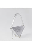 Threee Genuine Leather Bag - Silver - Milano Calvino image 2