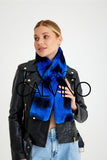 Chinchilla Rex Fur Scarf - Chinchilla Blue - Milano Calvino