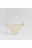 Threee Genuine Leather Bag - Butter Cream - Milano Calvino
