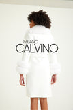 Cashmere Coat (White) - Milano Calvino image 8