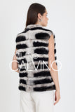 Fur Vest Chinchilla Rex - Milano Calvino image 7