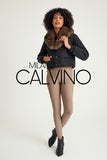 Collarlı Şişme Jacket - Black - Milano Calvino image 5