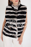 Fur Vest Chinchilla Rex - Milano Calvino image 5