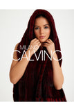Mink Knitted Fur Shawl - Red - Milano Calvino image 2