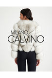 Fur Jacket - White - Milano Calvino image 5