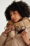 Collarlı Şişme Jacket - Cream - Milano Calvino image 5