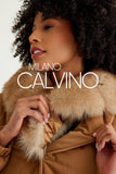 Collarlı Şişme Jacket - Mustard - Milano Calvino image 7