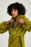 Cashmere Coat - Pistachio Green - Milano Calvino image 8