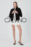 Genuine Suede Varsity Jacket – Bitter Brown - Dark Brown - Milano Calvino image 2