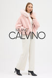 Fur Hooded Jacket Blushy Pink - Blush Pink - Milano Calvino image 7