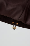 Genuine Suede Leather Zipped Jacket – Acı Kahve - Dark Brown - Milano Calvino image 3