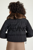 Collarlı Şişme Jacket - Black - Milano Calvino image 3