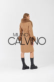 Fur Trimmed Cashmere Coat ( Camel ) - Milano Calvino image 8