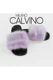 Slipper Mink - Purple - Milano Calvino image 2