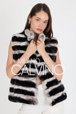 Fur Vest Chinchilla Rex - Milano Calvino