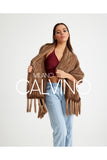 Mink Knitted Fur Shawl - Beige - Milano Calvino image 6