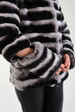 Chinchilla Rex Fur Jacket (Short) - Milano Calvino image 2