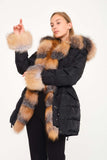 Women’s Şişme Parka (Black) - Black Frost Combination - Milano Calvino image 3