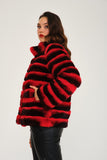 Chinchilla Rex Short Jacket ( Red ) - Milano Calvino image 3
