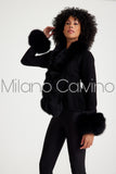 Knitwear w/ Finnish Fur (Black)