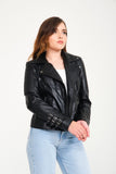 Genuine Leather Jacket - Black - Milano Calvino image 4