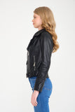 Genuine Leather Jacket ( Black ) - Milano Calvino image 4