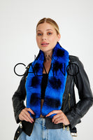 Chincilla Rexx Scarf (Blue)