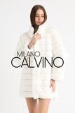 Chincilla Rexx Fur Coat Long