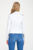 Genuine Leather Jacket - White - Milano Calvino image 5