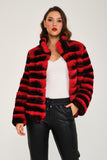 Chinchilla Rex Short Jacket ( Red ) - Milano Calvino image 5