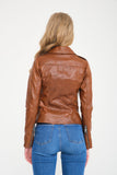Genuine Leather Jacket ( Taba ) - Milano Calvino image 6