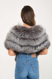 Fur Shawl & Scarf (silver) - Milano Calvino image 6