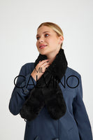 Chincilla Rexx Scarf (Black)