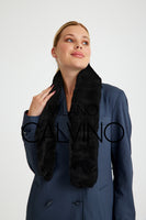 Chincilla Rexx Scarf (Black)