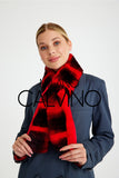 Chinchilla Rex Fur Scarf - Chinchilla Red - Milano Calvino image 8