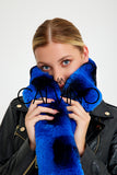 Chincilla Rexx Scarf (Blue)