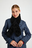 Chincilla Rexx Scarf (Black)