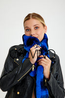 Chincilla Rexx Scarf (Blue)