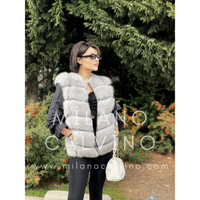 Fur Vest "DOYEN"- 6 Row