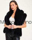 Fur Scarf & Wrap (BLACK)