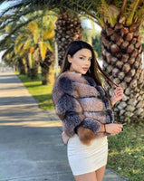 5-4 Women Fur Jacket