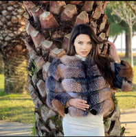 5-4 Women Fur Jacket