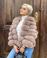 6-7 Women Fur Jacket