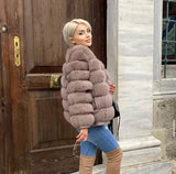 6-7 Women Fur Jacket